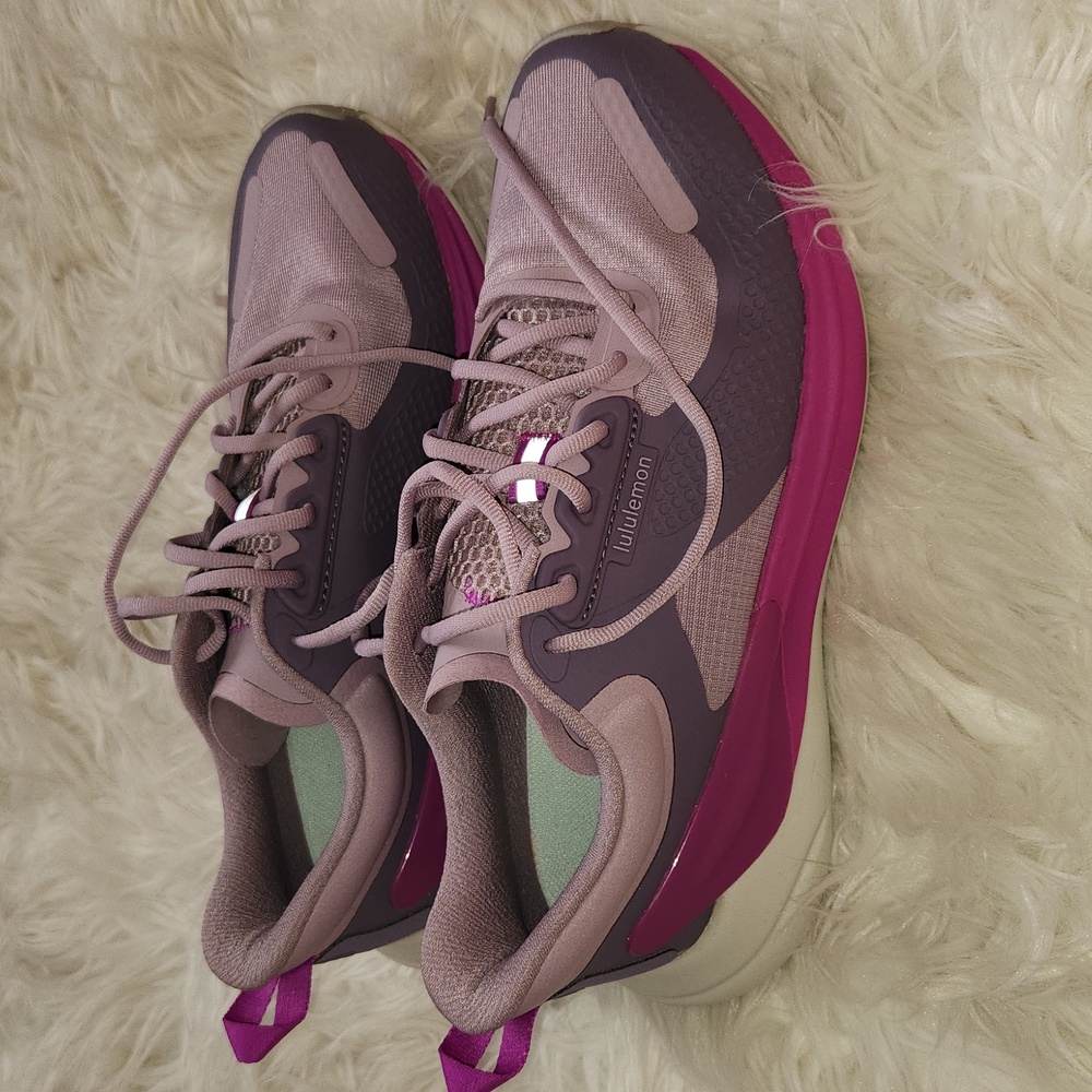 Lululemon Blissfeel Trail Womens Running Shoe In Violet Verbena/Purple Ash 7.5 - Picture 11 of 17